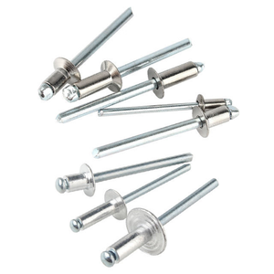 Rivet à ressort en acier inoxydable à extrémité ouverte en fibre de carbone de 8 mm, longueur personnalisée en aluminium - Product Image 1