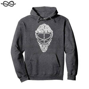 Cita Sudadera con capucha Portero de hockey Jersey cómodo Sudadera con capucha Jugadores de hockey con refranes inspiradores Diseño de rendimiento - Product Image 5