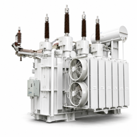Transformateur de puissance triphasé immergé dans l'huile APEX 63MVA 110/11kV avec OLTC pour sous-station de réseau électrique 50/60Hz