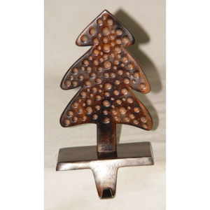 OEM Etiqueta Privada calcetín de Navidad titular Metal hecho calidad duradera diseño único decoración de Navidad - Product Image 1