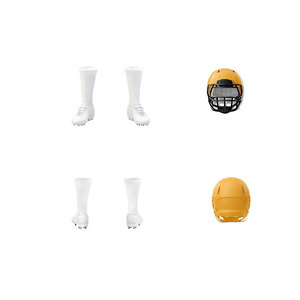 High Quality Custom American Football Uniforms 7 <b>Padded</b> <b>Pants</b> Breathable Anti-Bacterial Quick Dry 100% Polyester Unisex Adult - Product Image 6