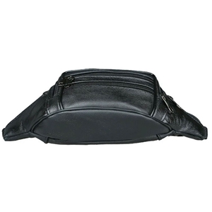 Cinturón de cintura con cremallera antirrobo de alta resistencia Unisex de cuero PU con diseño de eslinga elegante para hombres y mujeres - Product Image 4