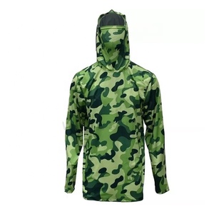 Custom Design Men <b>Fishing</b> Hoodie With Hood <b>Mask</b> Sublimated Long Sleeve Outdoor UV Protection High Quality <b>Fishing</b> Wear Hoodies - Product Image 2