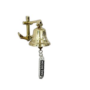 Cloche de porte en laiton de qualité supérieure de 3x3 pouces Ross London 1912, cloche décorative en forme de bateau nautique à montage mural, cloche extérieure/intérieure durable. - Product Image 1