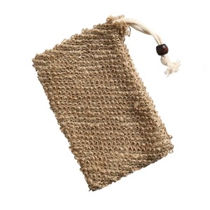 ถุงเก็บสบู่ผ้าป่านศรนารายณ์ออร์แกนิคสำหรับอาบน้ำและอาบน้ำเป็นมิตรกับสิ่งแวดล้อม - Product Image 1