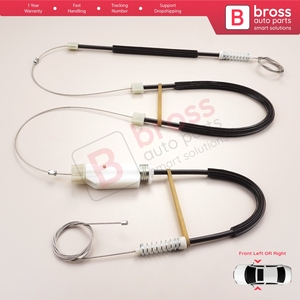 Kit de réparation de lève-vitre BWR5025 avant gauche ou droit pour A5 Sportback 8TA 8T8 2008-2017 8T8837461 8T8837462 - Product Image 4