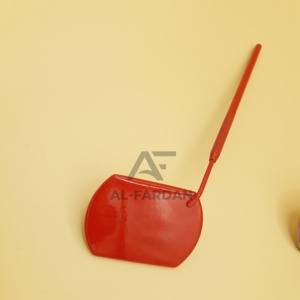 Espejo Cuadrado Grande con Asa para Extensiones de Pestañas, Color Rojo, Acero Inoxidable, Herramienta para Artistas de Pestañas y Salones de Belleza - Product Image 2