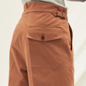 Shorts d'été décontractés de meilleure qualité pour hommes, motif solide en velours côtelé, design personnalisable du fabricant professionnel d'usine - Product Image 3