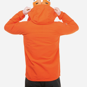 เสื้อแจ็คเก็ตซอฟต์เชลล์สำหรับผู้ชาย กันน้ำ ระบายอากาศ กันลม เหมาะสำหรับเดินป่า รับผลิตตามแบบ OEM - Product Image 4