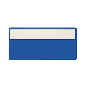 LabelPlus Portetichetta, autoadesivi 80 x 160mm, Blu, 50 pz / Confezione.- LPS160-80/3 - Product Image 1