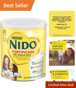 Nido0 Nestlee Fortified <b>Milk</b> Powder Rich in Fiber 2.25kg (79.4oz) Free Shipping - Product Image 6