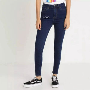 Pantalones vaqueros ajustados de pierna ancha transpirables formales de secado rápido para mujer, nueva colección de pantalones vaqueros de alta calidad para mujer - Product Image 4