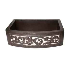 Nuevo Lavabo de Cobre de Diseño de Lujo para Hoteles, Casas y Villas, Decoración de Baños, Lavabo de Cobre de Forma Rectangular - Product Image 4