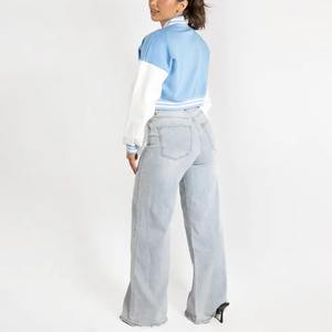 Vestes universitaires en laine chaudes pour femmes, automne/hiver, design haut de gamme, respirantes, coupe-vent, matière tricotée, légères, prix raisonnable - Product Image 5