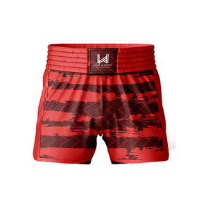 Shorts de Muay Thai durables de haute qualité sublimés par logo personnalisé shorts de combat de boxe imprimés à bas prix livraison rapide - Product Image 5