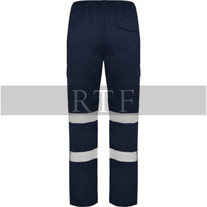 Pantalones de hombre de Seguridad Industrial Eléctrica con carcasa de trabajo profesional de fábrica personalizada, uniforme de poliéster personalizado de crudo a fino - Product Image 2