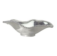 Bols élégants et durables de couleur argent, en aluminium de haute qualité, couleur personnalisée, chrome