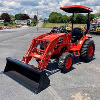 MINI TRACTOR KIOTI CK2620 HST MÁS VENDIDO CON TOLDO