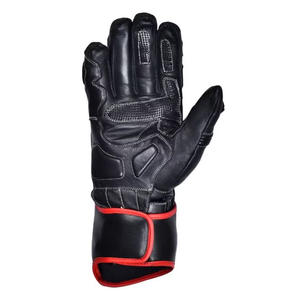 2025ถุงมือมอเตอร์ไซด์หนัง PU หนังวัวแบบใหม่ออกแบบได้ตามต้องการ - Product Image 3