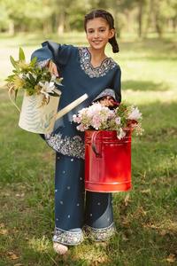 Elegante Lehenga Choli Tradicional Pakistaní para Niñas, 100% Acrílico, Formal para Fiestas y Ocasiones Festivas - Product Image 4