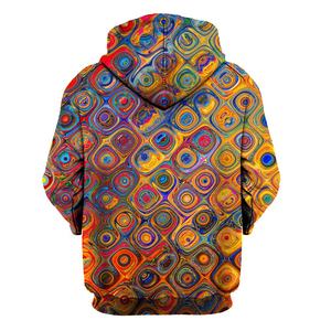 100% algodón de gran tamaño Vintage ácido lavado Zip Hoodie logotipo personalizado peso pesado Streetwear hombro caído 500gsm francés bordado - Product Image 2