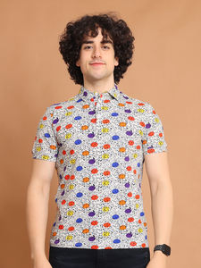 Polos de Golf para hombre con estampado Digital ligero 2025, camisetas cortas ajustadas transpirables de secado rápido que absorben la humedad de alta calidad XL - Product Image 5