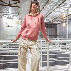 100% algodón personalizado impreso polar con cremallera Sudadera con capucha de alta calidad Streetwear para hombres mujeres Casual Hip Hop estilo forrado temporada de invierno - Product Image 3