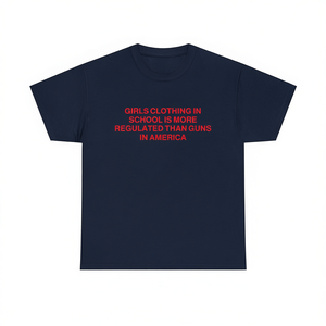 T-shirt femminista unisex a maniche corte con scollo rotondo, stampa serigrafica, maglietta promozionale, taglia adulto - Product Image 3