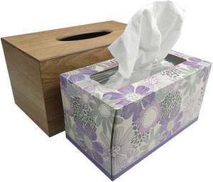 กล่องกระดาษทิชชู่ไม้แอชขนาดใหญ่หรูหรา - Product Image 2