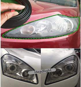 Bande d'étanchéité en forme de T bande d'étanchéité universelle auto-adhésive en caoutchouc Auto Weather Draft, étanchéité de moulage de bord de <span class=keywords><strong>pare</strong></span>-<span class=keywords><strong>brise</strong></span> de voiture - Product Image 4