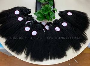 <b>Hair</b> Human <b>Hair</b> Unprocessed Wholesale Cuticle Aligned Brazilian <b>Hair</b> <b>Kinky</b> <b>Straight</b> - Product Image 4