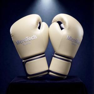 Gants d'entraînement de boxe MicroTech Sports en cuir synthétique durable pour la salle de sport, le sparring, la remise en forme et l'entraînement - Product Image 3
