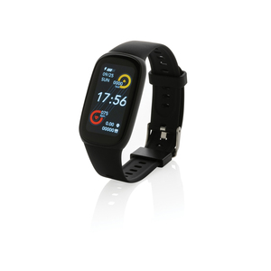 Orologio sportivo Pulsometer nero personalizzato D - Product Image 1