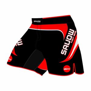Pantalones Cortos de MMA de Spandex Personalizados para Entrenamiento de Kickboxing, Artes Marciales, Lucha en Jaula, Muay Thai, BJJ, Boxeo - Secado Rápido y Transpirables - Product Image 2