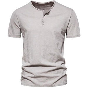 เสื้อยืดลำลองสำหรับผู้ชายทรงสลิมฟิตสำหรับใส่ได้ทั้งชายและหญิงเสื้อยืดผ้าฝ้าย100% แบบลำลองสำหรับฤดูร้อน - Product Image 3
