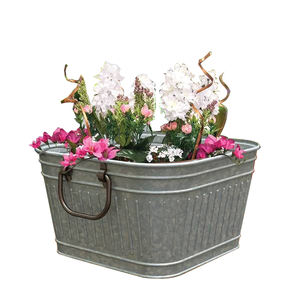 Maceta decorativa de la mejor calidad, maceta de flores de Metal para decoración del hogar, decoración de jardín de Hotel - Product Image 4