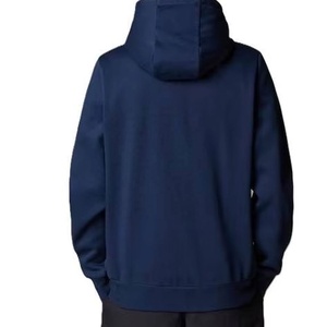 Logo personnalisé Meilleure vente Sweat à capuche de sport grande taille pour hommes Hiver Respirant Séchage rapide Manches longues Sweat à capuche de fitness pour hommes Couleur bleue - Product Image 3