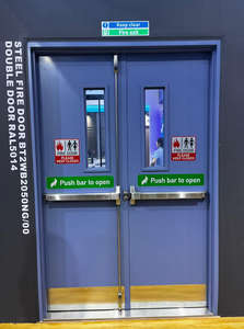 Pintu keluar darurat-ayunan ganda, UL tahan api untuk komersial/industri - Product Image 4