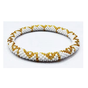 Bracelets Ahana pour femmes, bracelets tendance faits à la main en perles de verre, design moderne de haute qualité, prix d'usine - Product Image 1