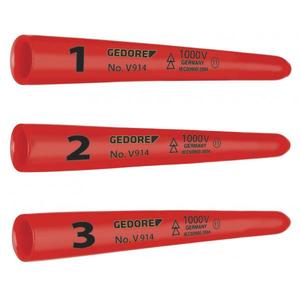 Gedore 1000V Meter Cap: Materiales y Elementos de Aislamiento - Product Image 2