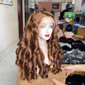 Pelucas de color personalizadas hinchables de cabello humano real cabello vietnamita con precio al por mayor - Product Image 2