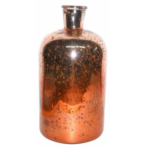 Bronze Color <b>Glass</b> <b>Vase</b> Unique Contemporary Design Home Decorative Clear Flower Pot Tabletop Decor <b>Handbag</b> Accent Contemporary - Product Image 4