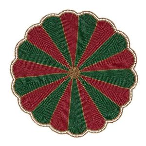 Custom PVC Vinyl Metallic Quilted Flower Placemats Decorative Dinning <b>Table</b> Mats Luxury Placemats - Product Image 2