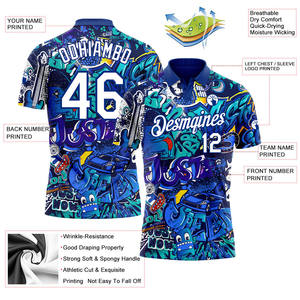 Polos OEM para hombre de marca personalizada, corte ajustado o ajuste regular con mangas cortas o largas - Product Image 3