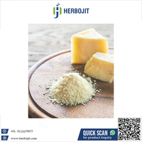 Herbojit International, Queso en Polvo Liofilizado 100% Natural de Calidad Superior (Cheddar), Hecho en India, 12 Meses de Duración, Bolsa de Polietileno