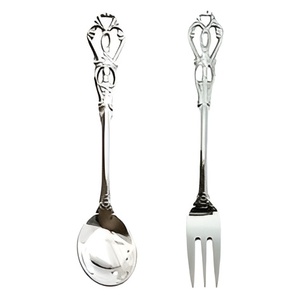 Cubiertos de la mejor calidad de aspecto elegante para decoración del hogar Juego de cuchara y tenedor de latón disponible directamente de artesanos - Product Image 6