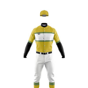 Nouvelle vente chaude, dernier design d'uniforme de baseball pour l'équipe et de bonne qualité pour l'entraînement, uniformes de baseball très vendus en gros - Product Image 3
