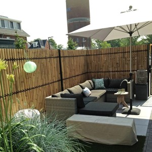 แผ่นรั้วไม้ไผ่ม้วนรั้วจัดสวน - Product Image 4