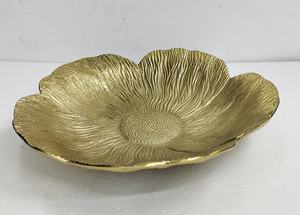 Décor à la maison cuisine bol salon hôtel Restaurant Table décor ménages couleur or bol fruits serveur Dessert maison décorative - Product Image 3