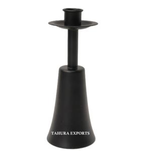 Habitación con estilo cálido y radiante Portavelas individual resistente con marco sólido y base pesada construida para la Seguridad y el estilo - Product Image 4